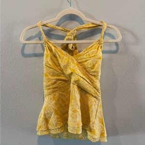 Golden Yellow Patterned Camisole